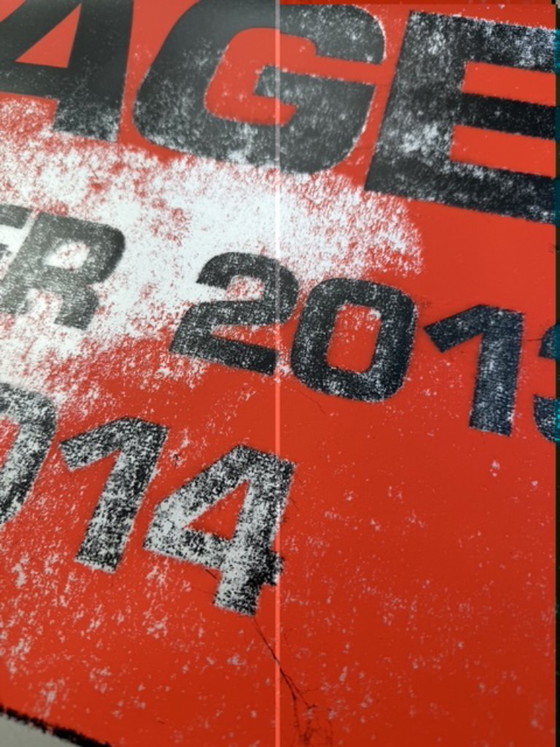 Image 1 of Ralph Schraivogel, Vintage Design Mit Bewegter Verleidingenheit, 2013, Serigraphie Uldry Ag, imprimé en Suisse