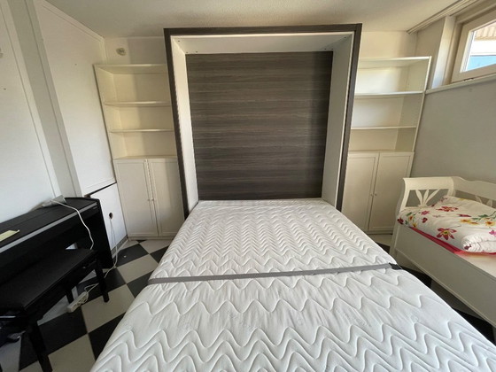 Image 1 of Lit pliant double Auping / lit d'appoint avec matelas