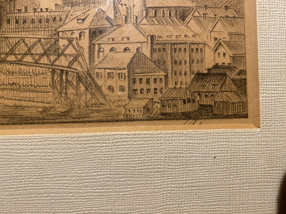 Image 1 of Incisione di Johan Scherft, la miniera di Orange Nassau