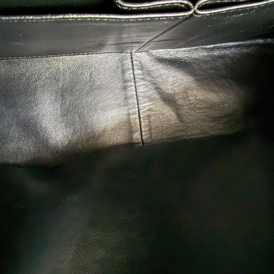 Image 1 of Chanel 2.55 Reissue 227 Large - Cannage Calfskin Black Ruthenium Silver Hardware Series 14