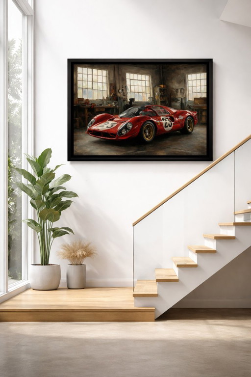 Ferrari 330 P4 #23 – Sieger 24h Daytona 1967 – giclee prints, Paper (photo 2 of 5)