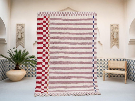 Traditionelle marokkanische Teppiche in Leinenoptik, 200 x 150 cm