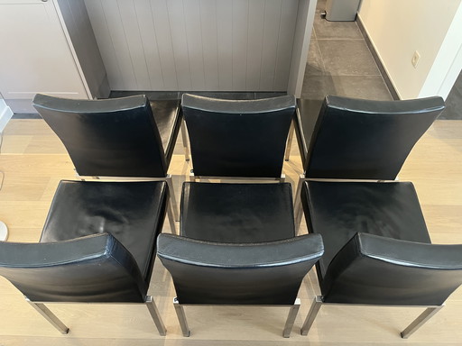 Set of 6 JORI designer chairs