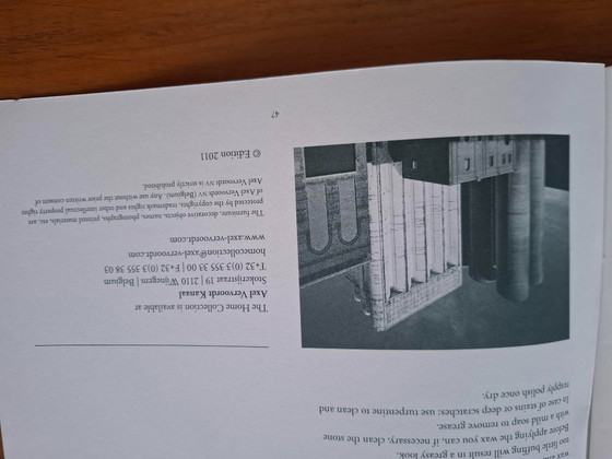 Image 1 of Axel Vervoordt Lady Liz clubzetel