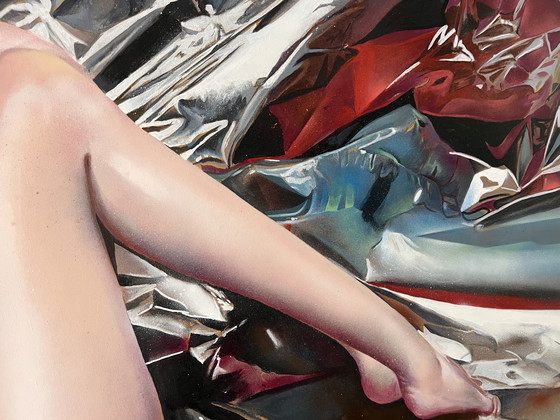 Image 1 of Telmomiel Painting 120 x 200 cm. Original rare collector’s item