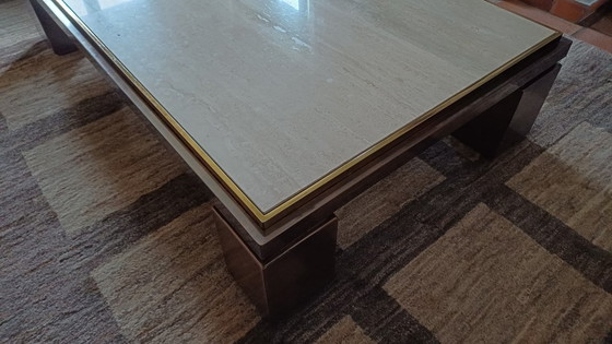 Image 1 of Table basse et d'appoint en travertin