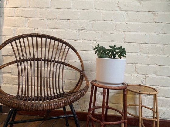 Image 1 of vintage rotan zeteltje 