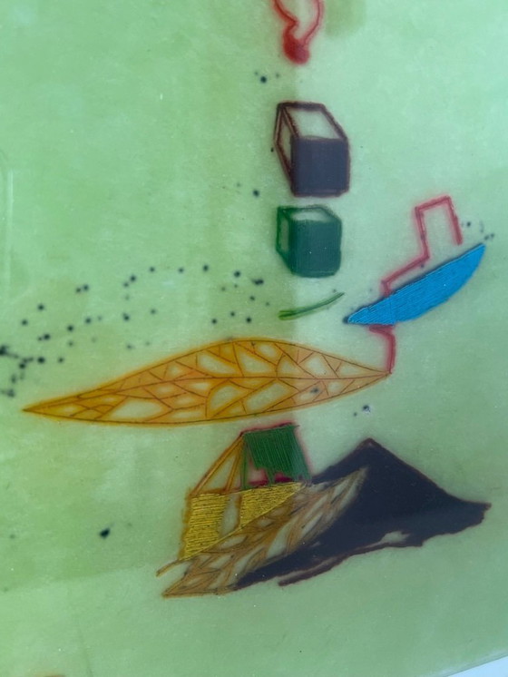 Image 1 of A P A van Grünsven (origineel werk) getiteld: "Etsplaten"