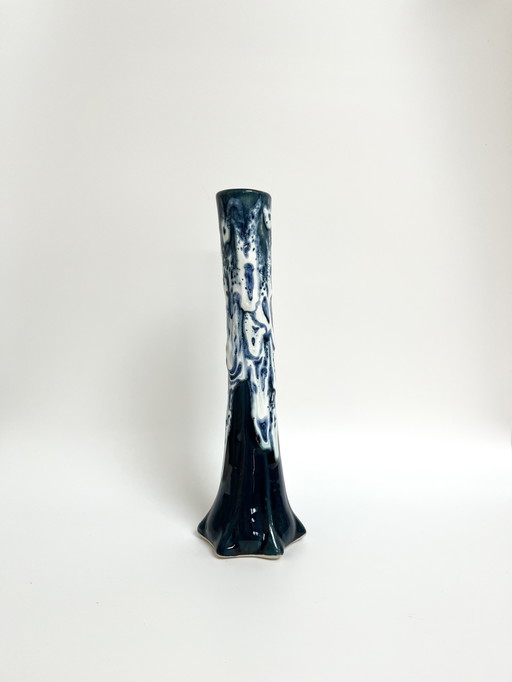 Vallauris “Fat Lava” Soliflore Vase – France, 1960s–1970s