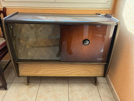 Vintage radio cabinet - 1960s