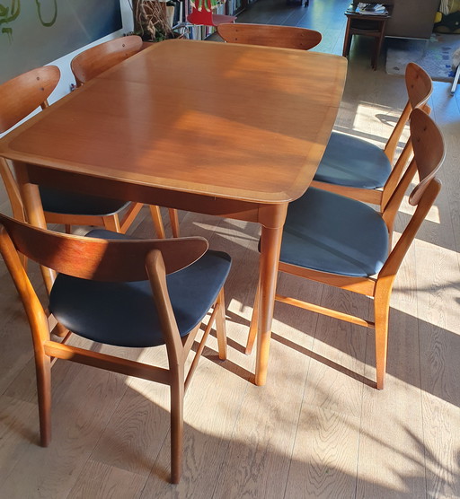 Vintage Wooden Dining Table