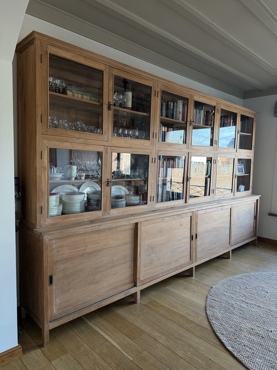 Image 1 of Teak vitrinekast 400 razza X 240 Hoog