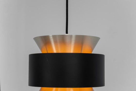 Image 1 of Superbe suspension lumineuse signée Carl Thore pour Granhaga (Suède, années 1960).