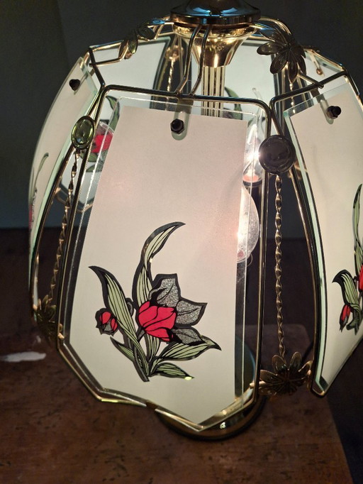 Hollywood regency tafellamp 