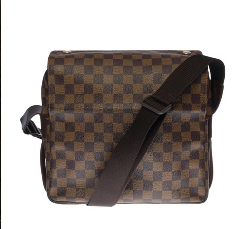 Borsa LOUIS VUITTON Naviglio in tela marrone - 100238