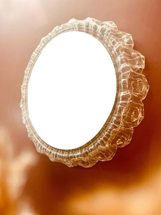 Image 1 of Unique Frosty Schöninger mirror with lighting