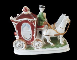 Image 1 of 2201 Vintage Baroque Kitsch Porcelain Figurine