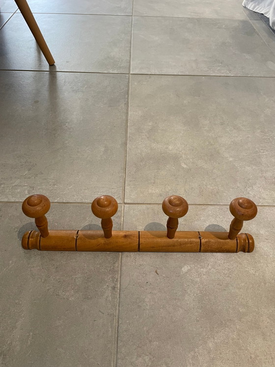 Vintage houten kapstok – Kapstokken, Wood, Rustic (photo 2 of 3)