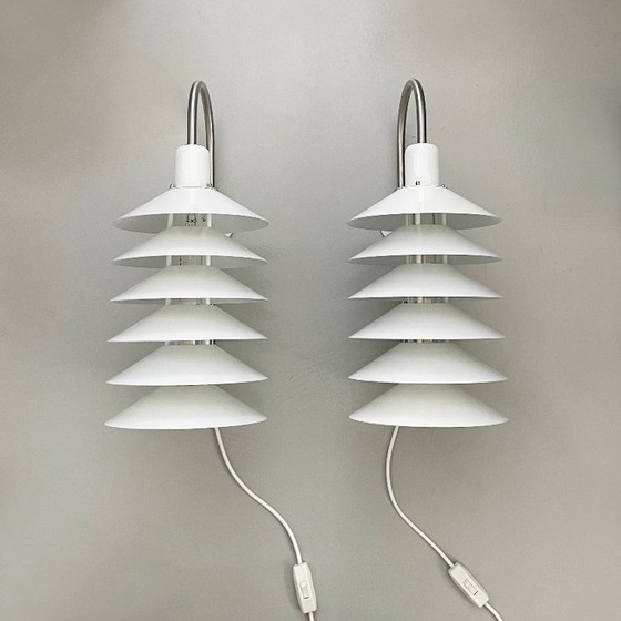 Image 1 of 2 vintage WALL LAMPS TipTop Pandul Gammelgaard Danish Design