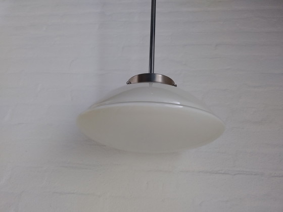 Image 1 of School lamp - Pendant lamp - Art Deco - Vintage