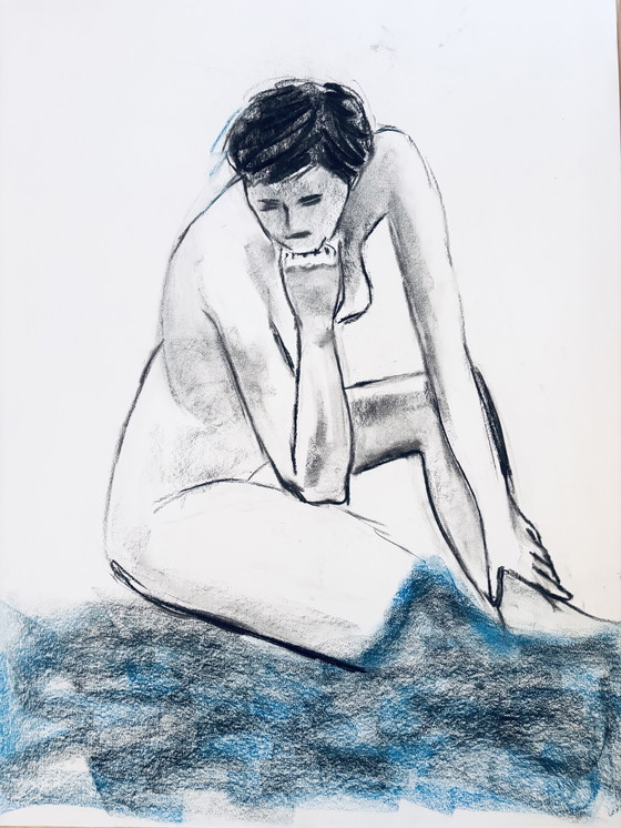 Image 1 of Houtskooltekening