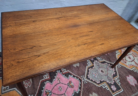 Image 1 of Grote eettafel van palissanderhout van Vemb Mobelfabrik voor 10 personen, Denemarken, jaren 60.