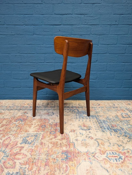 Image 1 of 4x chaises design vintage, Schiønning & Elgaard, 1960