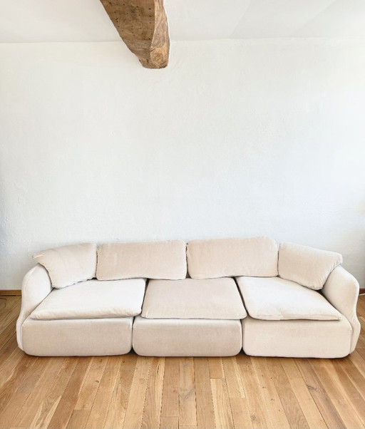 3-Sitzer-Sofa, entworfen von Alberto Rosselli für Saporiti