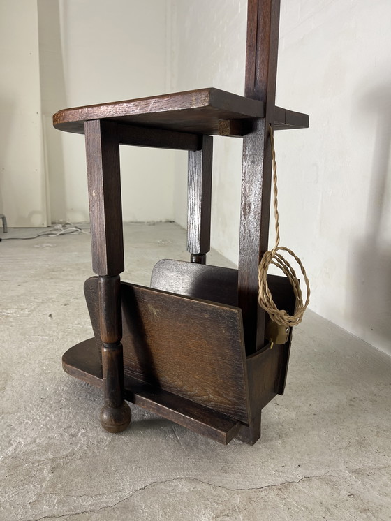 Image 1 of Lampadaire vintage Art déco rétro antique