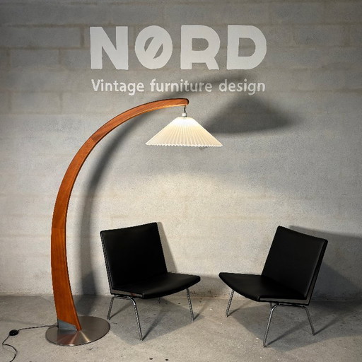 Lampada da terra vintage italiana Natuzzi "Luna" — anni '90