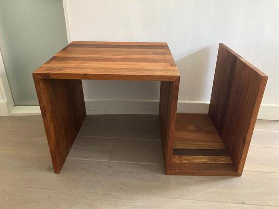 Image 1 of Massivholzmöbel, multifunktional, Beistelltisch, Schrank, Bank, Couchtisch oder Nachttisch