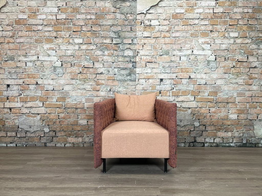 Nuage rose moucheté uni Naughtone