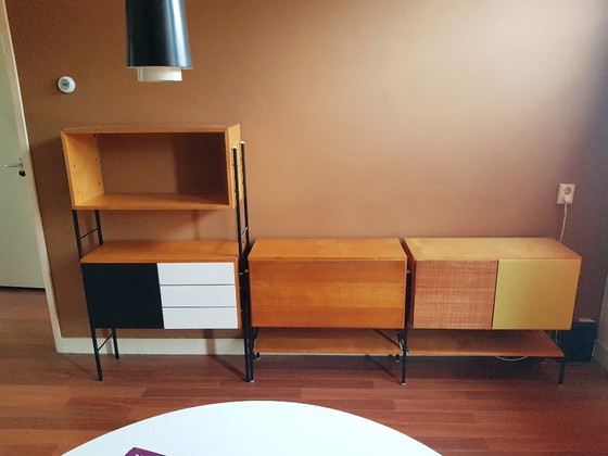 Coen de Vries separador de ambientes Everest, Armarios de pared, Madera, Metal, Marrón, Mid Century Modern (foto 2 de 13)
