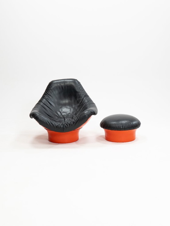 Image 1 of Rodica Sessel von Mario Brunu für Comfort, Italien, 1960er, 2er Set