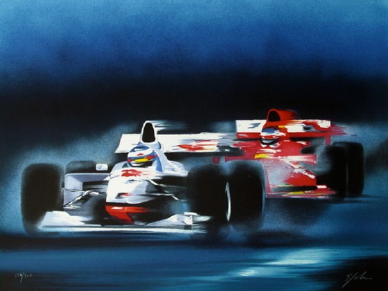 Image 1 of Victor SPAHN Formule 1 - Stagione 1999 Litografia firmata 1999