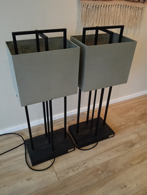 Layer by Adje 2 table lamp 1x floor lamp