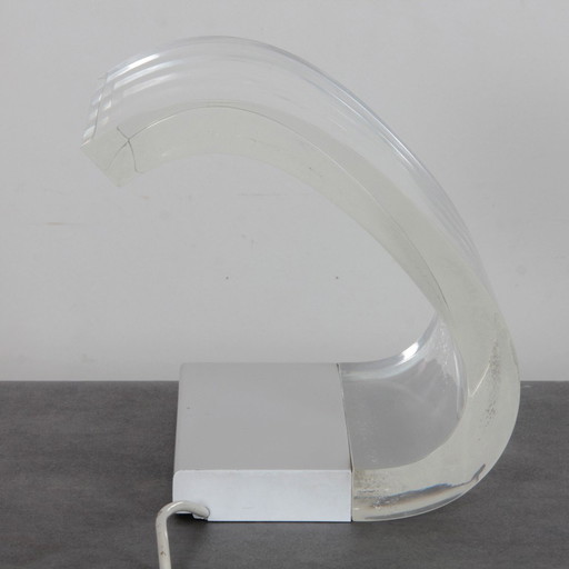Lamp 281 Acrilica van Joe Colombo voor Opus, 1962
