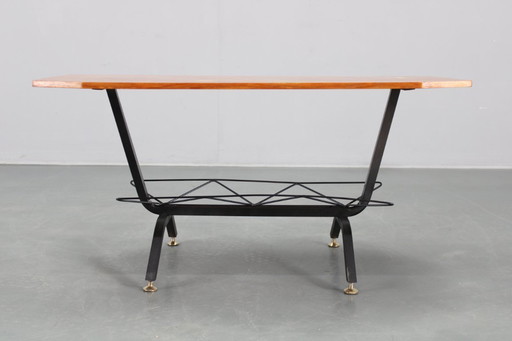 Table basse ou d'appoint en teck italien des années 1960