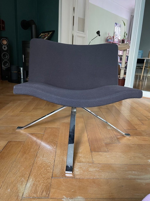 Swivel armchair Wave Lounge-Chair 901 "Tonon"