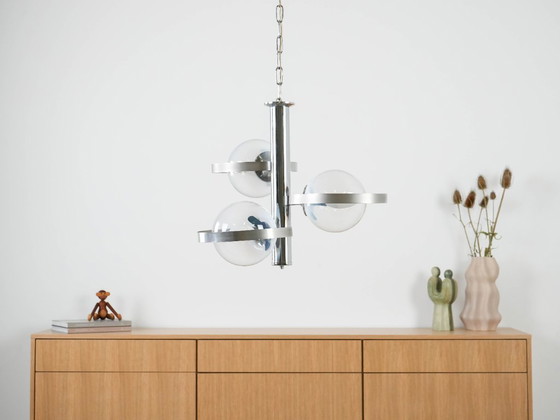 Image 1 of Lampada a sospensione, Space Age, anni '70, prodotta in Italia