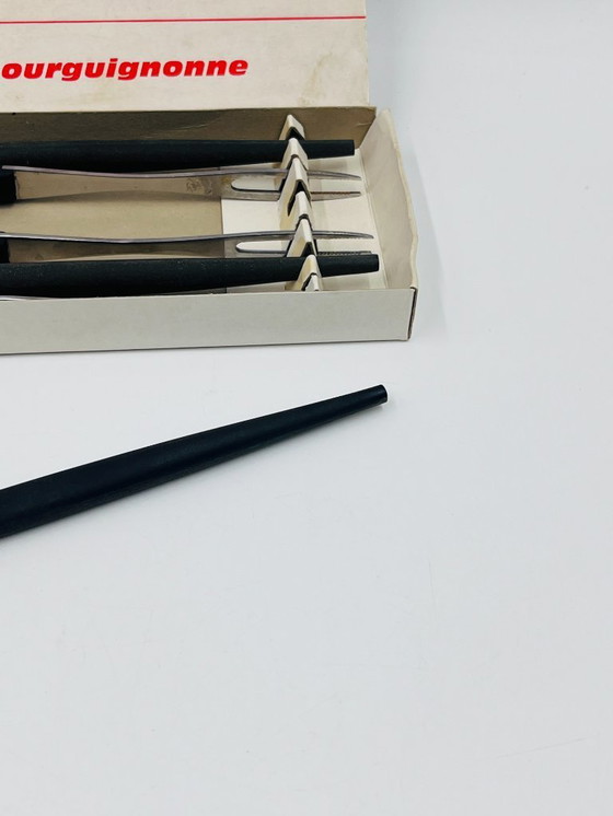 Image 1 of Juego de 6 tenedores para fondue Le Creuset