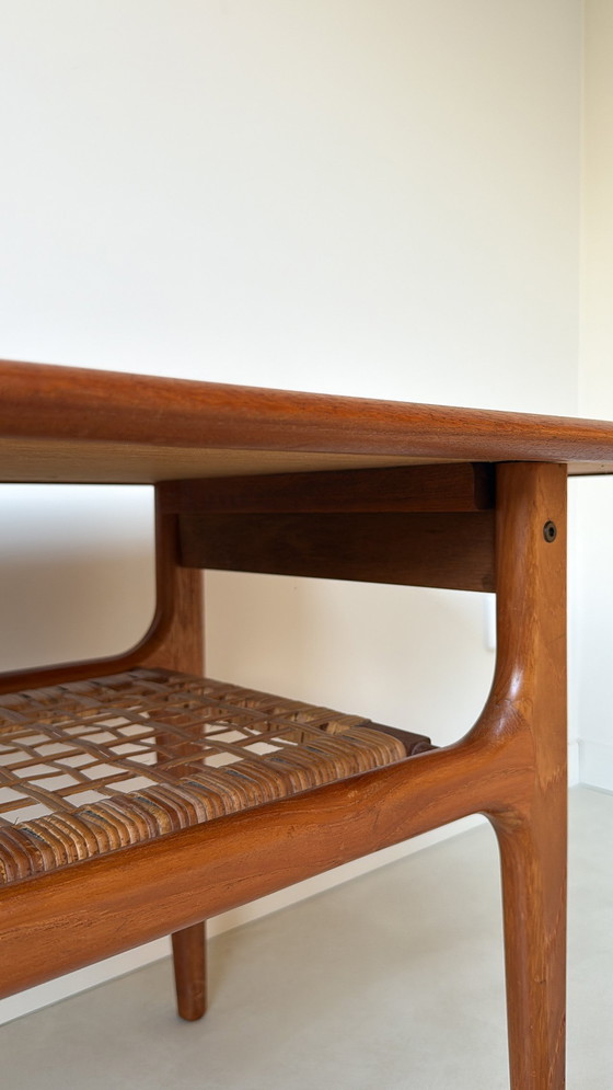 Image 1 of Trioh vintage teak houten salontafel