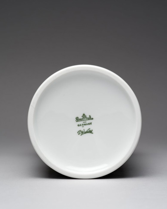 Image 1 of Rosenthal Studio-Line “Lions” Designer Vase Duo Cuno Fischer & Bjørn Wiinblad