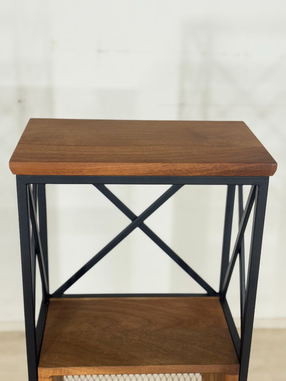 Image 1 of Industriële designplank, decoratieve kast, ladekast, boekenkast