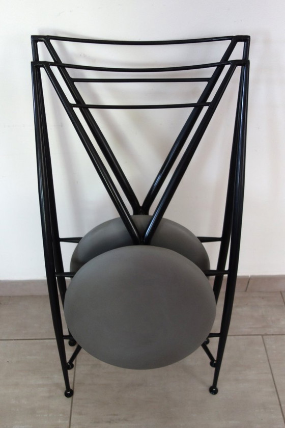 Image 1 of Paire de chaises pliantes Cinderalla de Yamakato, années 80