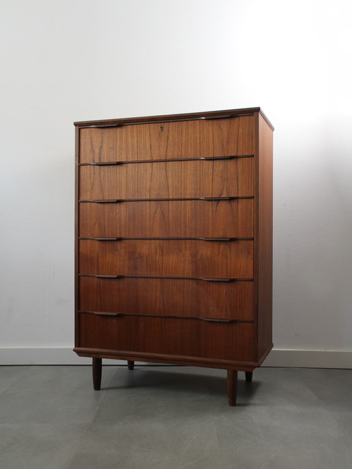 Commode vintage danoise en teck, Ejsing Møbelfabrik, haute !