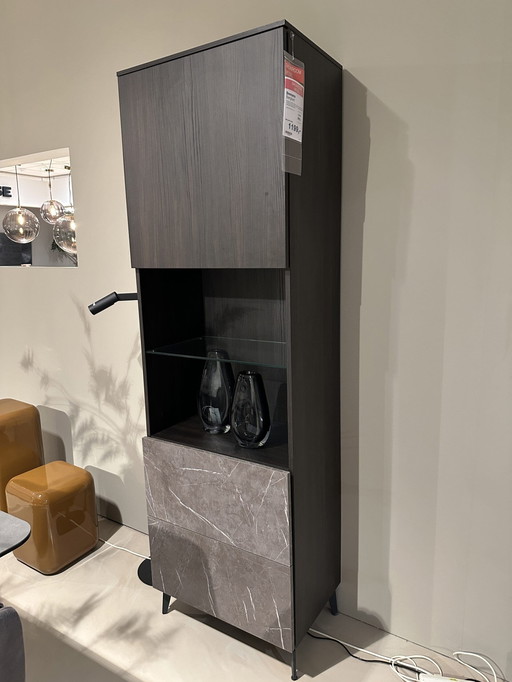 Storage cabinet Demano - brown black *