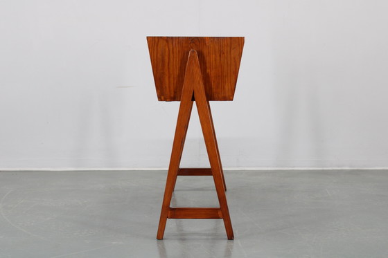 Image 1 of Soporte para jardinera de pino de la década de 1960, Dinamarca