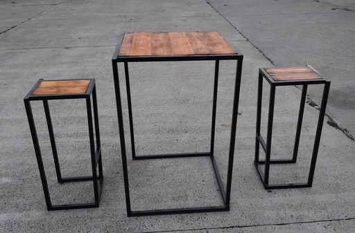 Design Bar Table For 2 People Suitable For Indoor And Outdoor Incl Chairs
