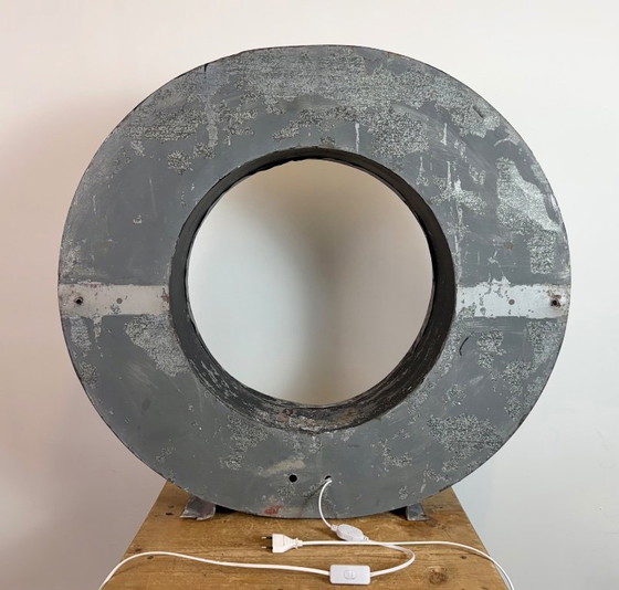 Image 1 of Large Vintage Illuminated Advertising Letter O, 1960s